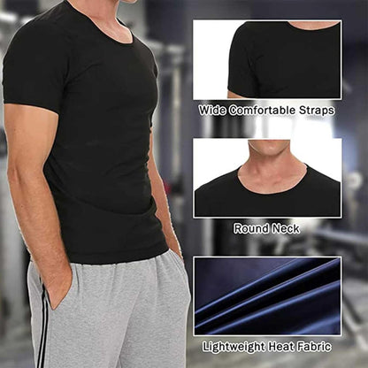 ThermoFit Pro – Camiseta Reductora de Compresión para Hombre