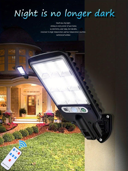 Luz Solar de Pared con Mando 72 LED