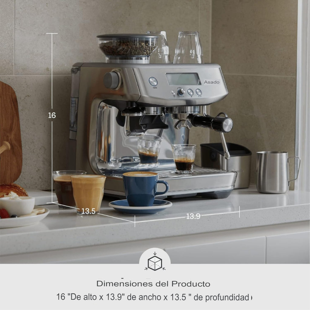 Breville The Barista X1 pro - Máquina de café expreso con molinillo