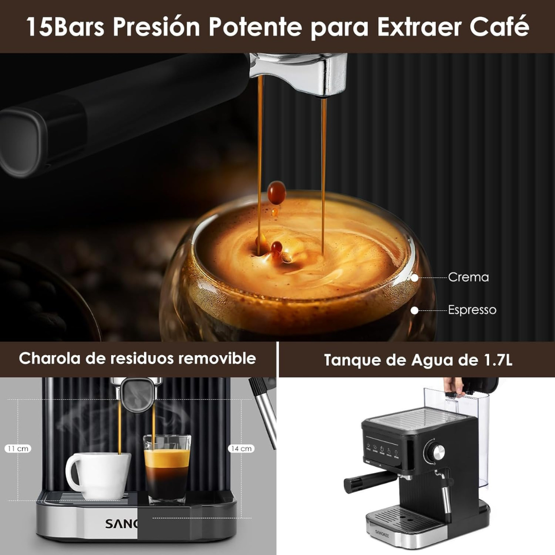 Cafetera Expresso Sangkee