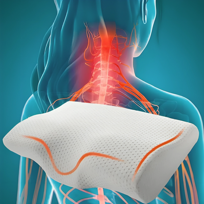 OrthoSleep Almohada cervical viscoelástica