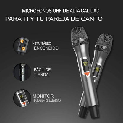 Sistema de karaoke portátil profesional SoundWave